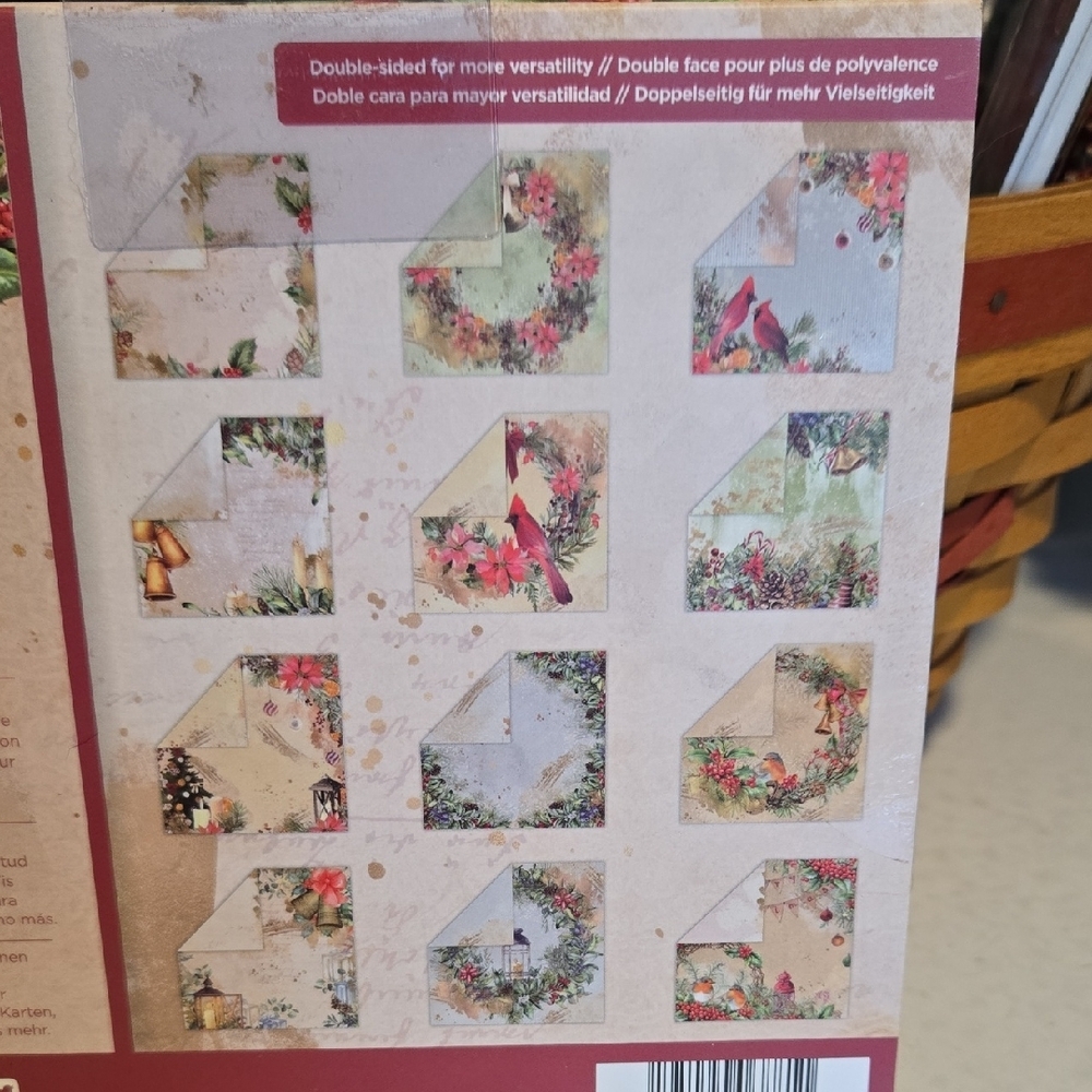 Crafter's Companion 6x6  'Tis The Season Paper Pad - NEW - Picture 2 of 2